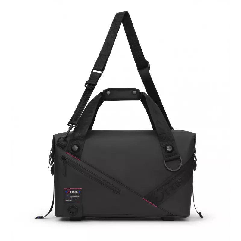 ASUS ROG SLASH Duffle Bag Polyester, Polyurethane (PU), Thermoplastic polyurethane (TPU) Black Man Handbag
