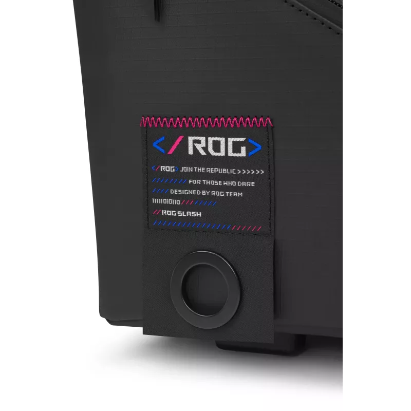 ASUS ROG SLASH Duffle Bag Polyester, Polyurethane (PU), Thermoplastic polyurethane (TPU) Black Man Handbag