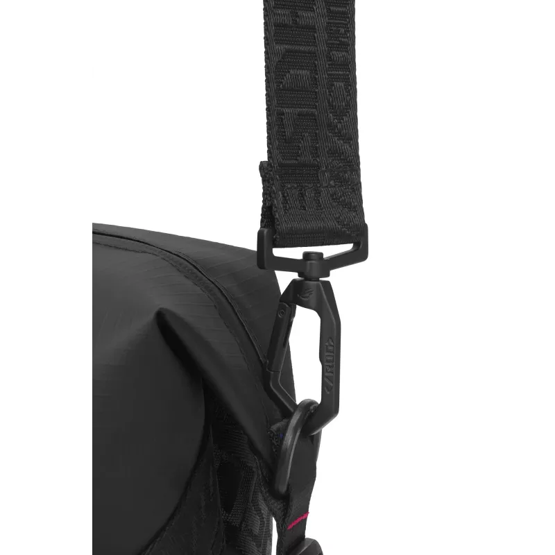ASUS ROG SLASH Duffle Bag Polyester, Polyurethane (PU), Thermoplastic polyurethane (TPU) Black Man Handbag