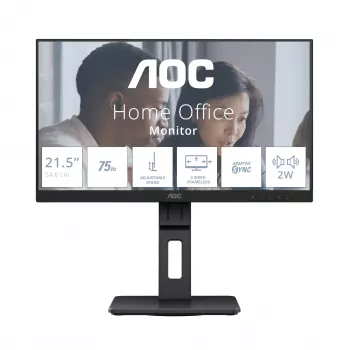 AOC E2 22E2UMF computer monitor 54.6 cm (21.5 inch) 1920 x 1080 pixels Full HD LED Black