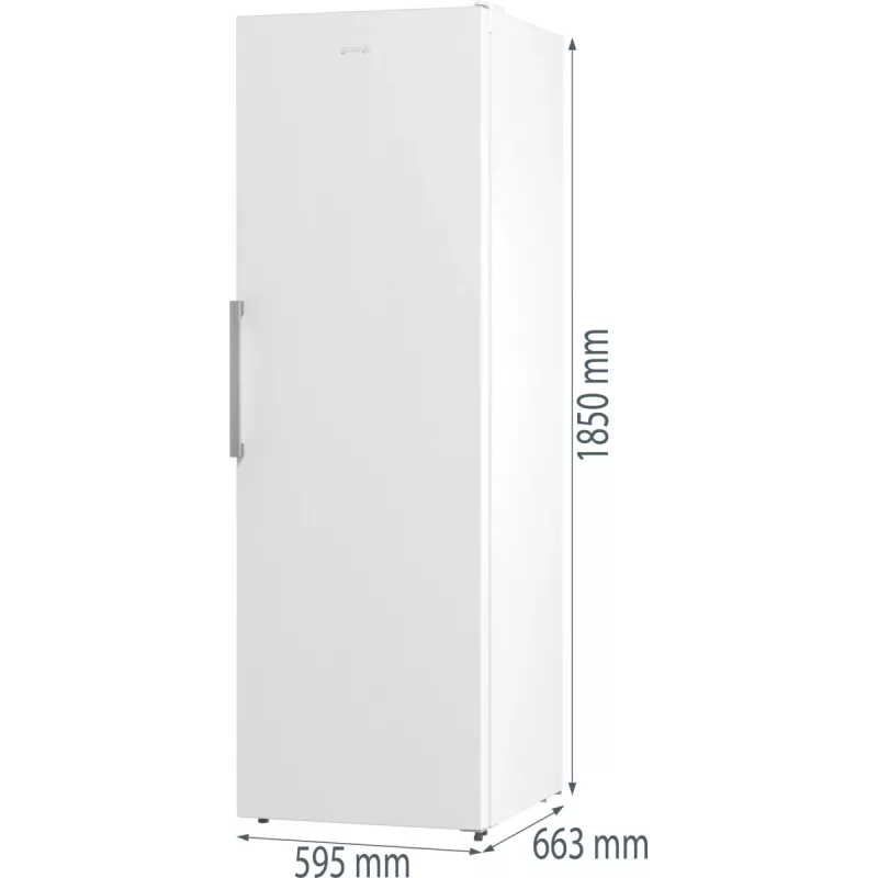 Gorenje Kylskåp R619EEW5 BK070B, 398 L, SN-N, 38 dB, E, White