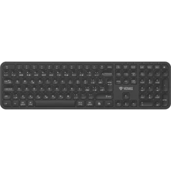 Wireless keyboard YENKEE YKB 2050 EGO 2.4G Bluetooth — compact layout, wireless dual-mode