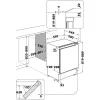 Whirlpool WBUFZ011 Upright freezer Undercounter 91 L