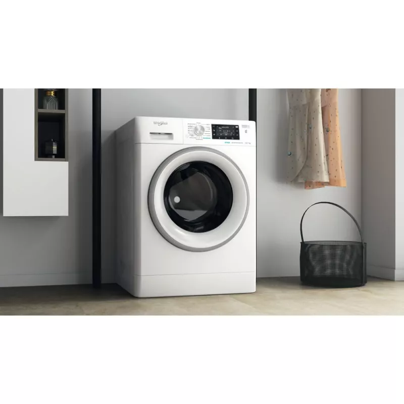 Whirlpool FFWDD 1076258 SV EE washer dryer Freestanding Front-load White