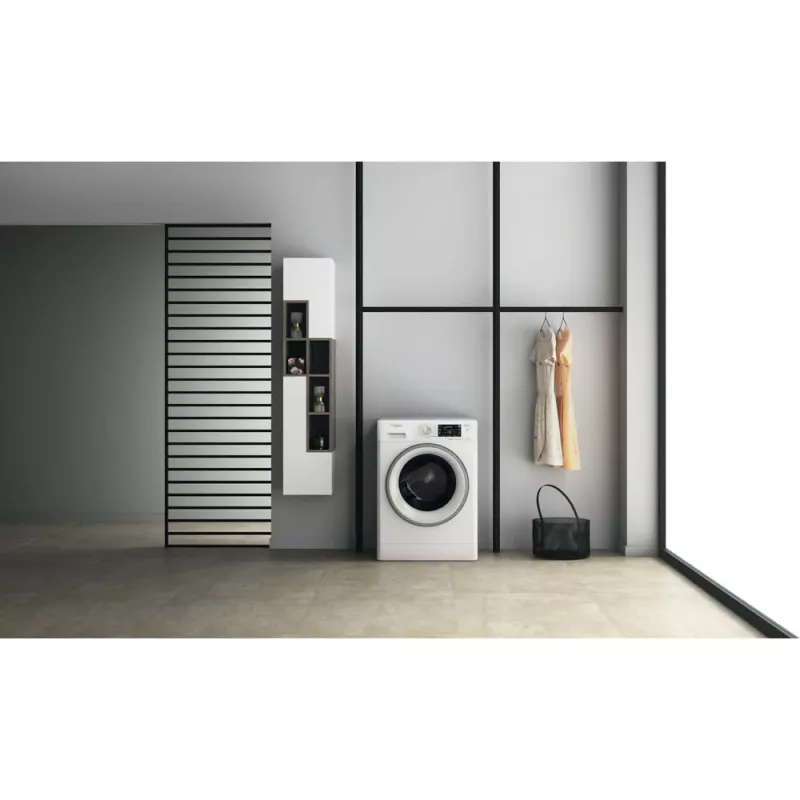 Whirlpool FFWDD 1076258 SV EE washer dryer Freestanding Front-load White