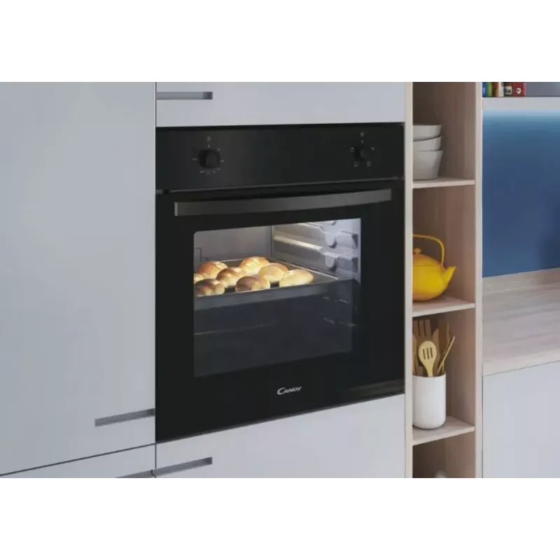 Candy Oven | FIDC N100/1 | 70 L | Electric | Manual | Mechanical | Convection | Height 59.5 cm | Width 59.5 cm | Black