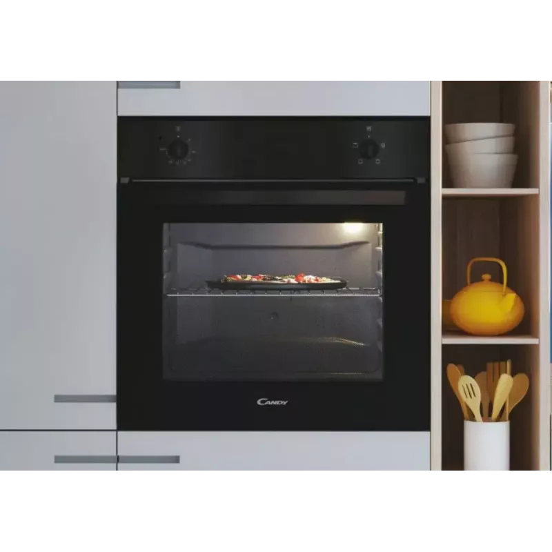 Candy Oven | FIDC N100/1 | 70 L | Electric | Manual | Mechanical | Convection | Height 59.5 cm | Width 59.5 cm | Black