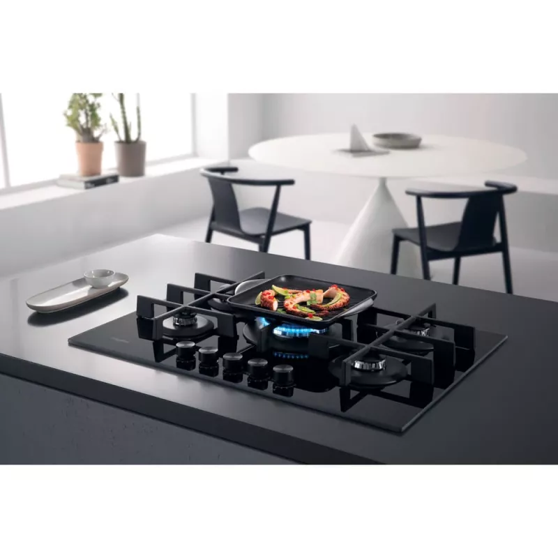 Whirlpool AKWL 728/NB Black Built-in 75 cm Gas 5 zone(s)