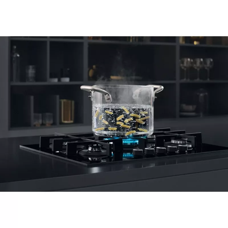 Whirlpool AKWL 728/NB Black Built-in 75 cm Gas 5 zone(s)