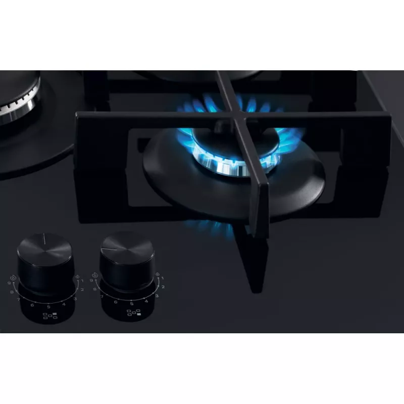 Whirlpool AKWL 728/NB Black Built-in 75 cm Gas 5 zone(s)