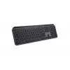 Wireless full-size keyboard Logitech Master MX Keys S — Bluetooth, QWERTY, scissor switches, LED backlight, Graphite