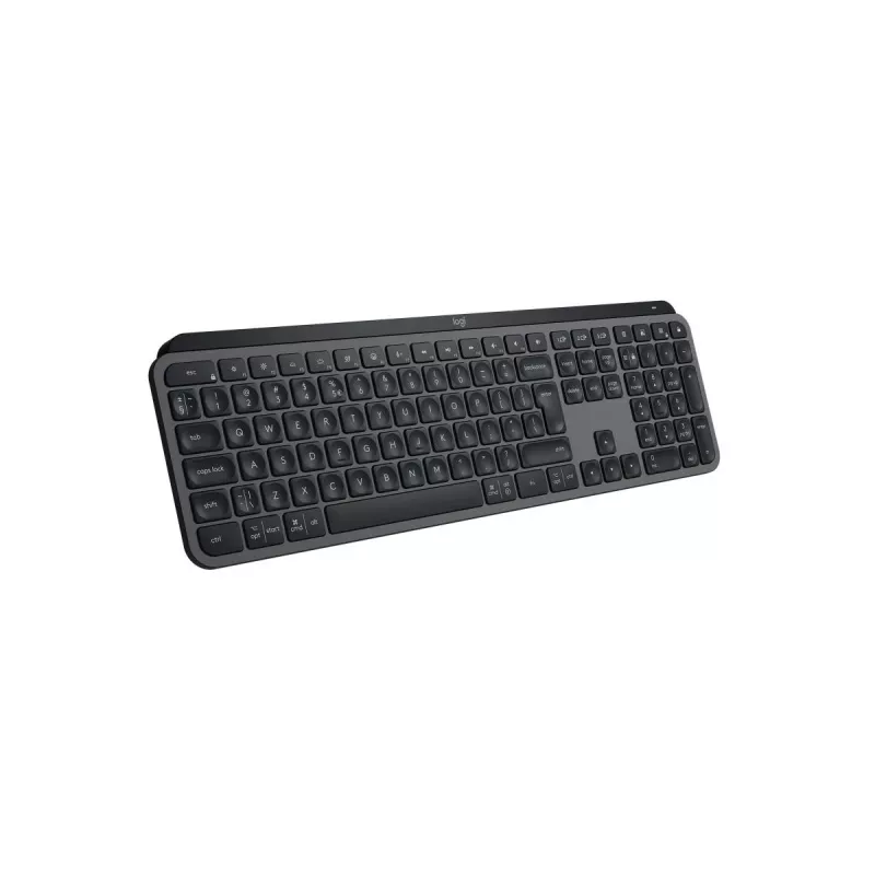 Wireless full-size keyboard Logitech Master MX Keys S — Bluetooth, QWERTY, scissor switches, LED backlight, Graphite