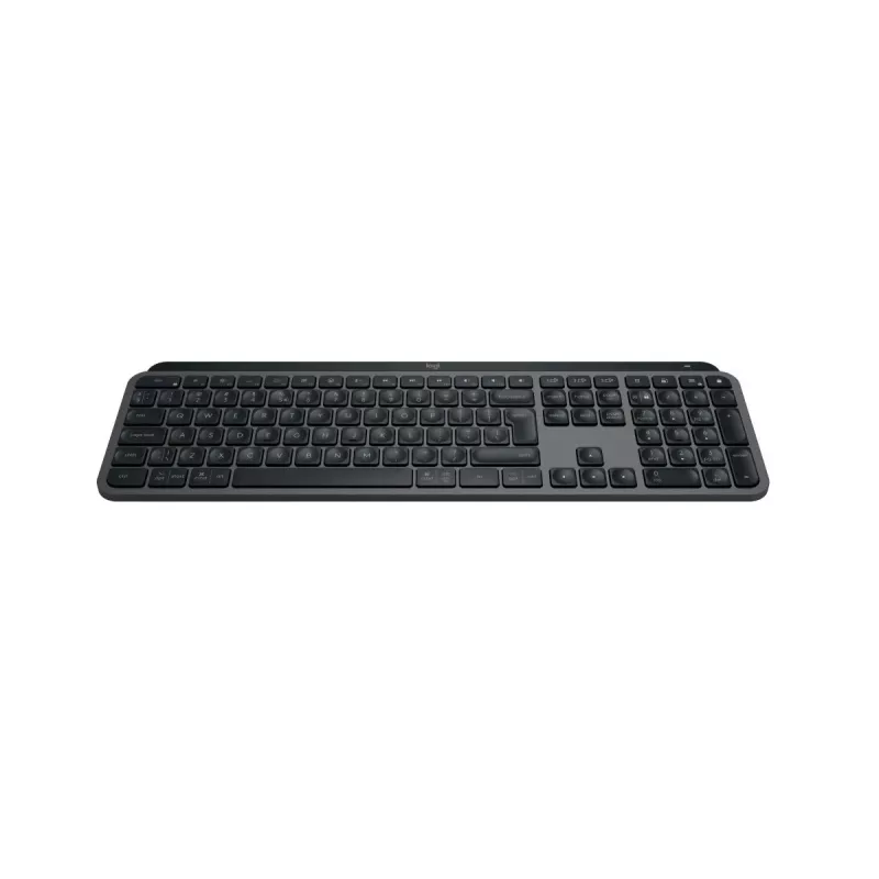 Wireless full-size keyboard Logitech Master MX Keys S — Bluetooth, QWERTY, scissor switches, LED backlight, Graphite