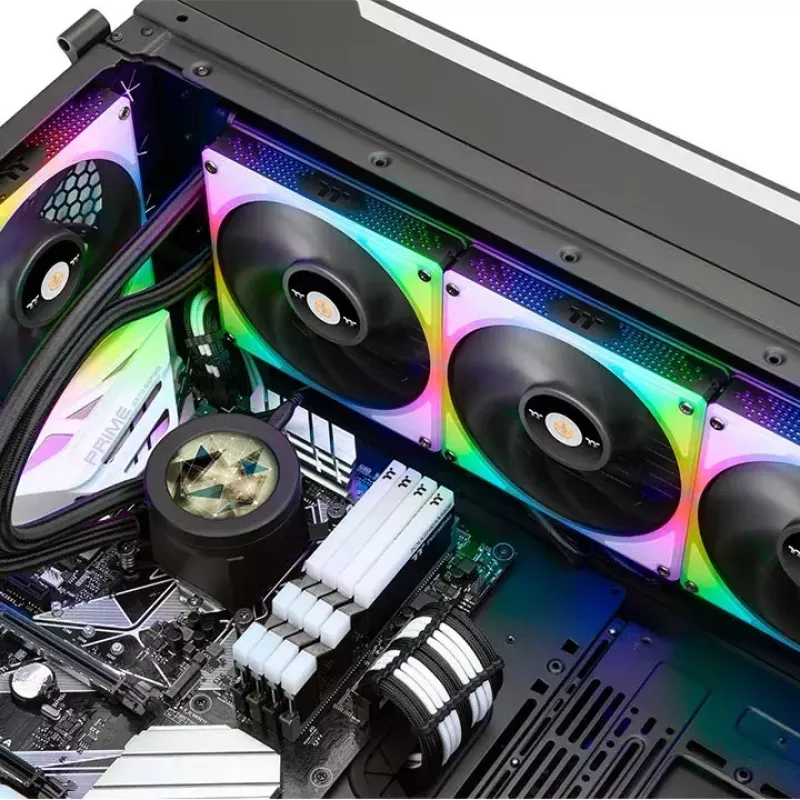 All-in-one liquid cooler Thermaltake TT Toughliquid Ultra 420 Black 500-2000 RPM