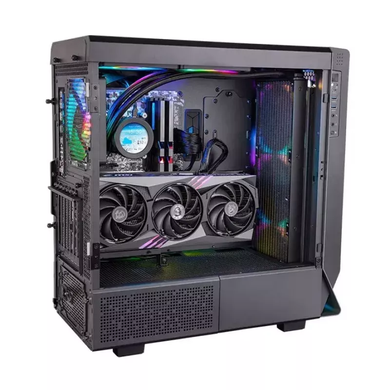 All-in-one liquid cooler Thermaltake TT Toughliquid Ultra 420 Black 500-2000 RPM