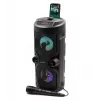 Portable stereo speaker SQUEAK SQ1004 Harmony BT 5.0, 40W RMS, Bluetooth 5.0, FM, LED, 8h battery, Black