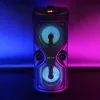 Portable stereo speaker SQUEAK SQ1004 Harmony BT 5.0, 40W RMS, Bluetooth 5.0, FM, LED, 8h battery, Black