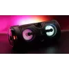 Portable stereo speaker SQUEAK SQ1004 Harmony BT 5.0, 40W RMS, Bluetooth 5.0, FM, LED, 8h battery, Black