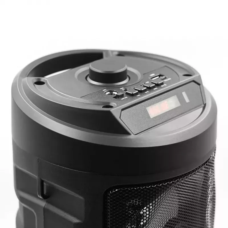 Portable stereo speaker SQUEAK SQ1004 Harmony BT 5.0, 40W RMS, Bluetooth 5.0, FM, LED, 8h battery, Black