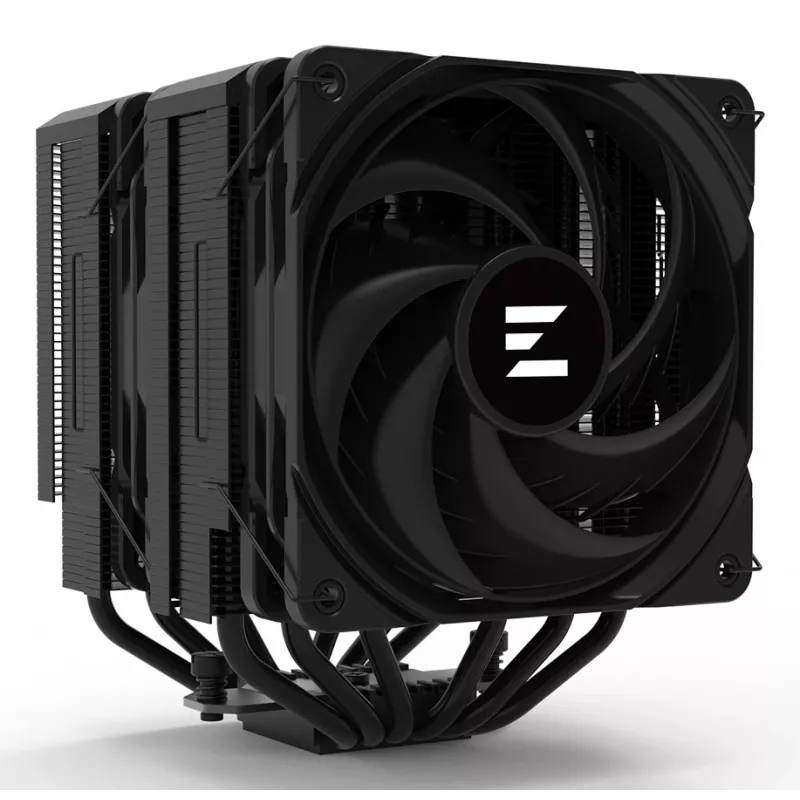CPU cooler ZALMAN CNPS14X Duo Black, dual-fan 120 mm cooling solution