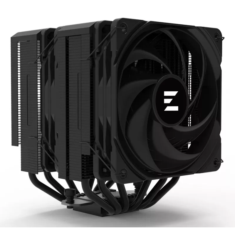 CPU cooler ZALMAN CNPS14X Duo Black, dual-fan 120 mm cooling solution