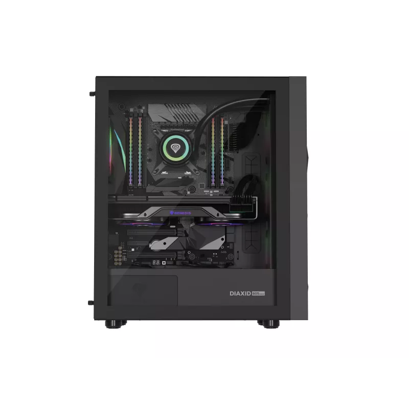 GENESIS Diaxid 605 ARGB Midi Tower Black