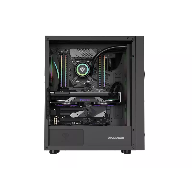 GENESIS Diaxid 605 ARGB Midi Tower Black