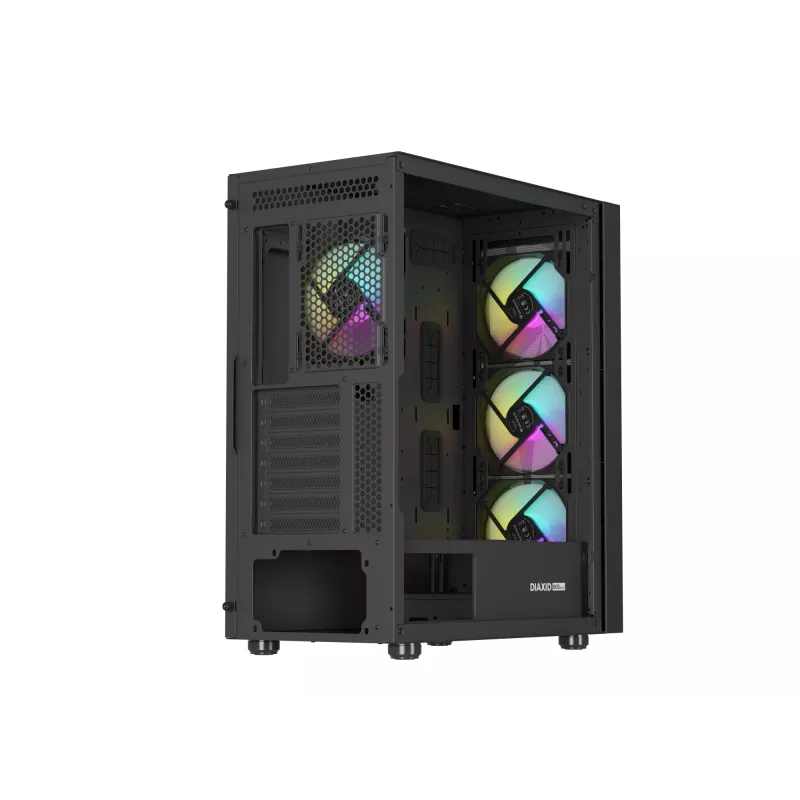 GENESIS Diaxid 605 ARGB Midi Tower Black