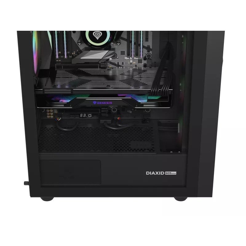 GENESIS Diaxid 605 ARGB Midi Tower Black