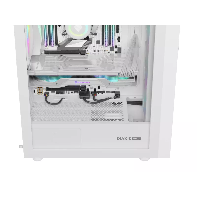GENESIS Diaxid 605 ARGB Midi Tower White