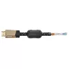 Hama 00205026 HDMI cable 3 m HDMI Type A (Standard) Black, Pink