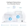 TP-Link AXE5400 Whole Home Mesh Wi-Fi 6E System(Tri-Band), White, Internal, Mesh system, 500 m², FCC: