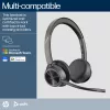 HP Poly Voyager 4320-M Microsoft Teams Certified Headset +BT700 dongle +Charging Stand