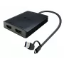 i-tec USB-A/USB-C Dual 4K/60 Hz HDMI Video Adapter, 0.27 m, USB Type-A/USB Type-C, 2 x HDMI, Male, Female, 3840 x 2160 pixels