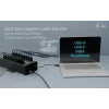 i-tec USB-C/USB-A Metal Charging + data HUB, 15W per port, 20x USB-C