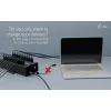 i-tec USB-C/USB-A Metal Charging + data HUB, 15W per port, 20x USB-C