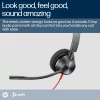 HP Poly Blackwire 3310 Monaural Microsoft Teams Certified USB-C Headset +USB-C/A Adapter