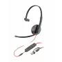 HP Poly Blackwire 3215 Monaural USB-C Headset +3.5mm Plug +USB-C/A Adapter