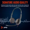 HP Poly Blackwire 3225 Stereo USB-C Headset +3.5mm Plug +USB-C/A Adapter