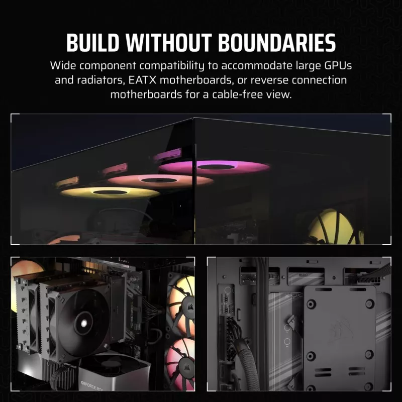 CORSAIR Pc Case - 3500x ArGB Mid-tower