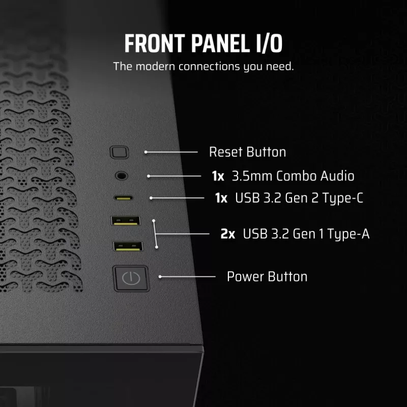 CORSAIR Pc Case - 3500x Mid-tower