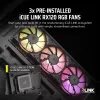 CORSAIR Pc Case - Icue Link 3500x RGB Mid-tower