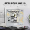 CORSAIR Pc Case - Icue Link 3500x RGB Mid-tower - White