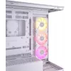 CORSAIR Pc Case - Icue Link 3500x RGB Mid-tower - White