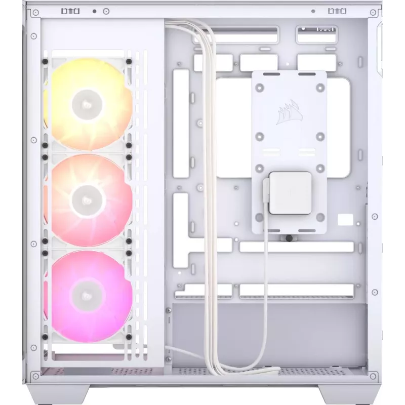 CORSAIR Pc Case - Icue Link 3500x RGB Mid-tower - White