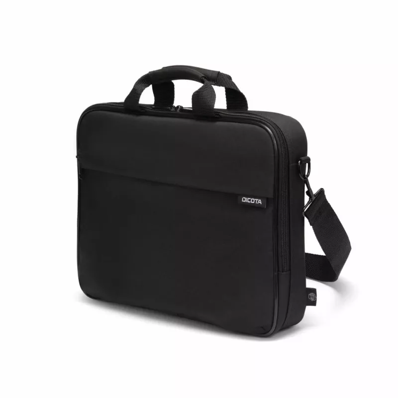 DICOTA Top Traveller One - 13-14.1in Notebook Bag - Black / 300d Recycled Pet Polyester