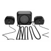 Home audio mini system NATEC NGL-2111 — 3 W RMS, 2 speakers, 3.5mm input, 7.62 cm woofer, black