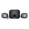 Home audio mini system NATEC NGL-2111 — 3 W RMS, 2 speakers, 3.5mm input, 7.62 cm woofer, black