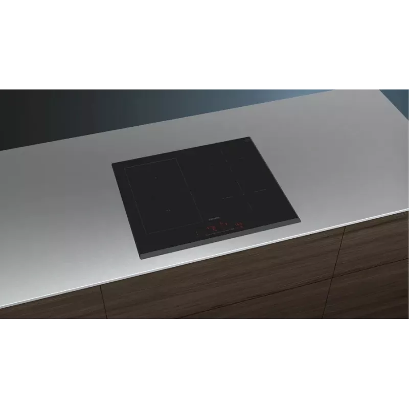Siemens iQ100 ED651HSC1E Black Built-in 60 cm Zone induction hob 4 zone(s)