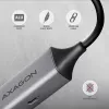 Axagon ADE-TXPD USB-C Gigabit Ethernet Adapter with PD 100W